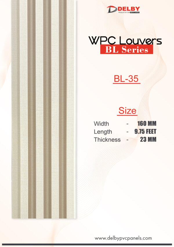 WPC LOUVERS - BL SERIES