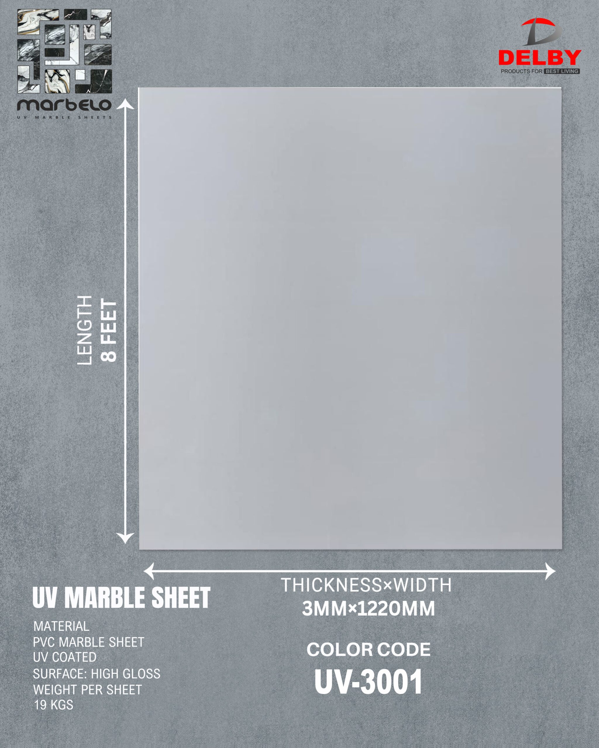 UV Marble Sheets